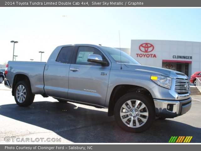2014 Toyota Tundra Limited Double Cab 4x4 in Silver Sky Metallic
