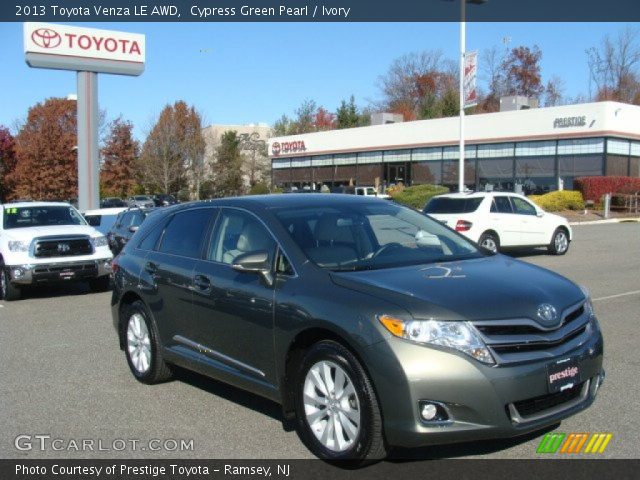 2013 Toyota Venza LE AWD in Cypress Green Pearl