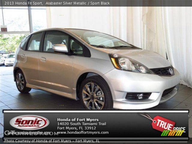 2013 Honda Fit Sport in Alabaster Silver Metallic