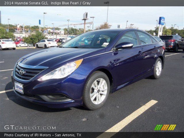 2014 Hyundai Sonata GLS in Indigo Blue Pearl