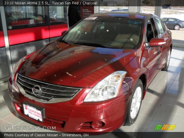 2010 Nissan Altima 2.5 SL in Tuscan Sun Red