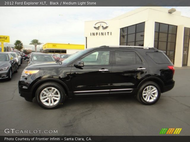 2012 Ford Explorer XLT in Black