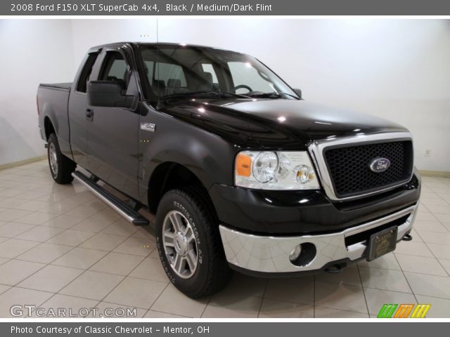 2008 Ford F150 XLT SuperCab 4x4 in Black