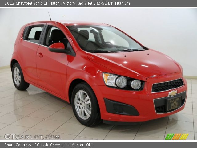 2013 Chevrolet Sonic LT Hatch in Victory Red