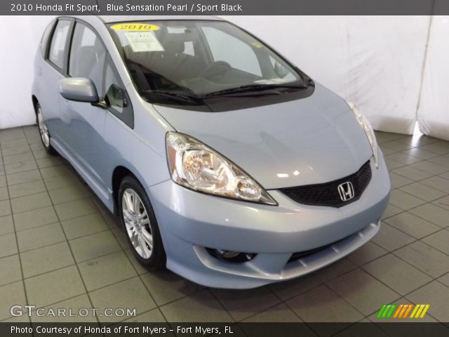 2010 Honda Fit Sport in Blue Sensation Pearl