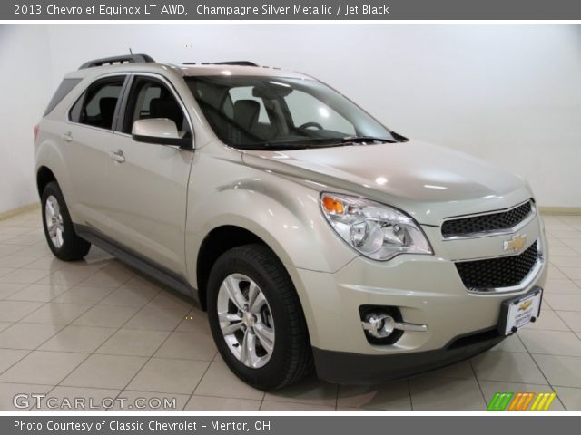 2013 Chevrolet Equinox LT AWD in Champagne Silver Metallic