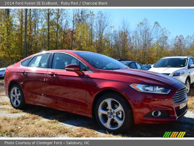 2014 Ford Fusion SE EcoBoost in Ruby Red