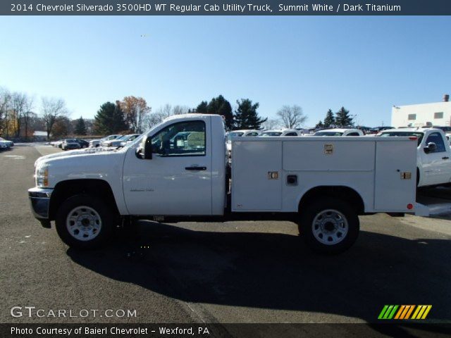 2014 Chevrolet Silverado 3500HD WT Regular Cab Utility Truck in Summit White