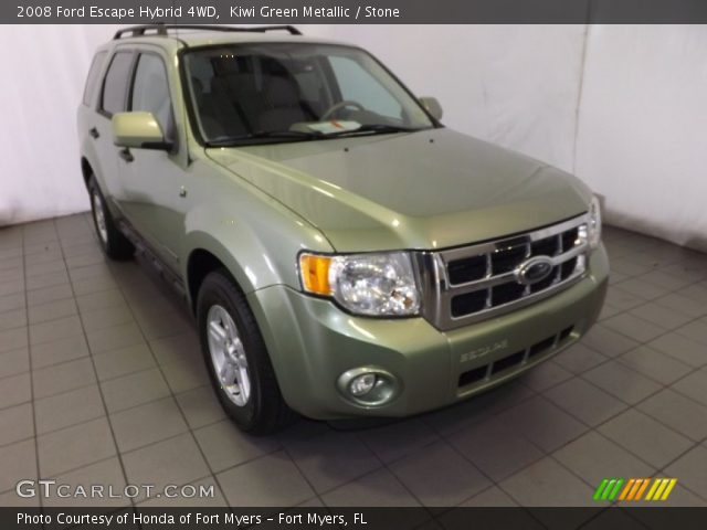 2008 Ford Escape Hybrid 4WD in Kiwi Green Metallic