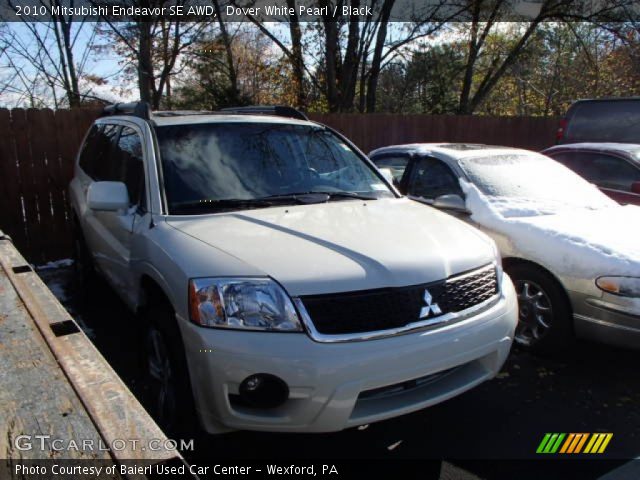 2010 Mitsubishi Endeavor SE AWD in Dover White Pearl