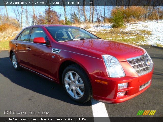 2010 Cadillac STS 4 V6 AWD in Crystal Red Tintcoat