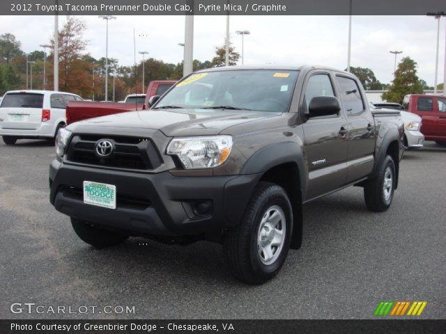 2012 Toyota Tacoma Prerunner Double Cab in Pyrite Mica