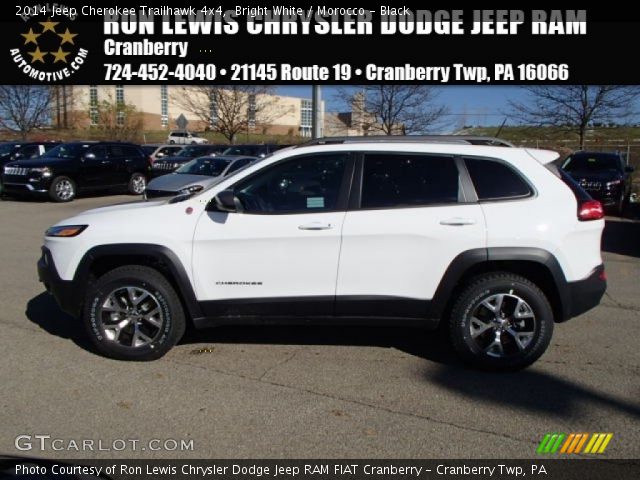 2014 Jeep Cherokee Trailhawk 4x4 in Bright White