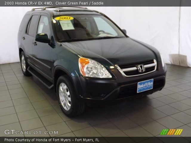 2003 Honda CR-V EX 4WD in Clover Green Pearl
