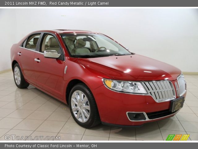 2011 Lincoln MKZ FWD in Red Candy Metallic