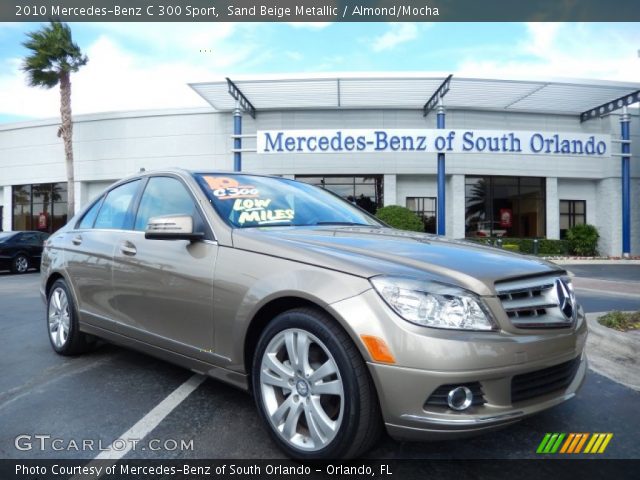 2010 Mercedes-Benz C 300 Sport in Sand Beige Metallic