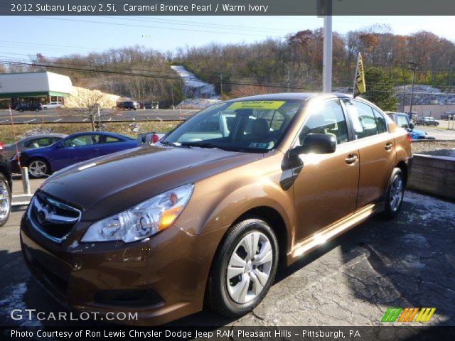 2012 Subaru Legacy 2.5i in Caramel Bronze Pearl