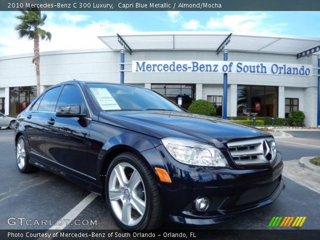 2010 Mercedes-Benz C 300 Luxury in Capri Blue Metallic