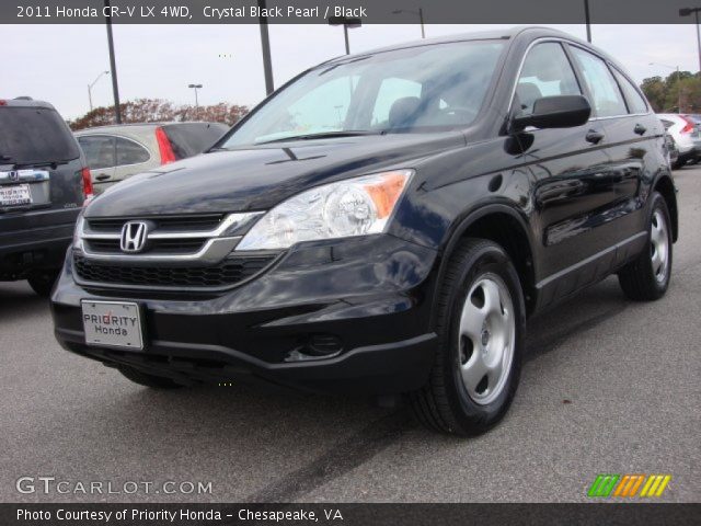 2011 Honda CR-V LX 4WD in Crystal Black Pearl
