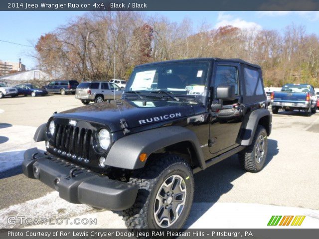 2014 Jeep Wrangler Rubicon 4x4 in Black
