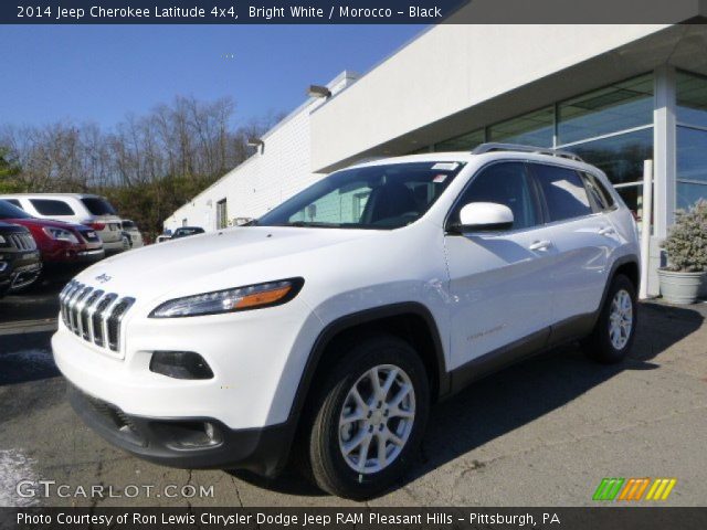 2014 Jeep Cherokee Latitude 4x4 in Bright White