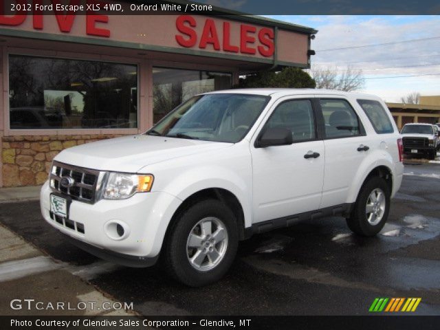 2012 Ford Escape XLS 4WD in Oxford White