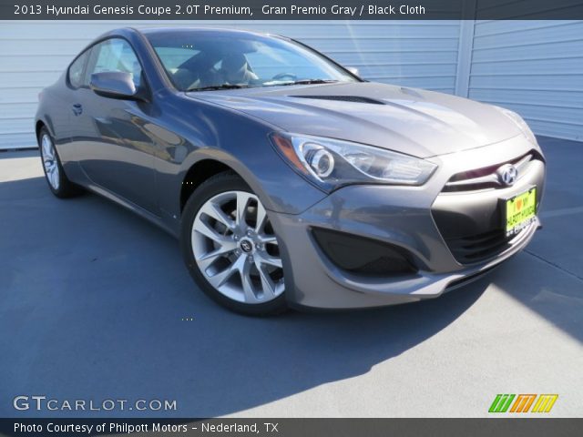 2013 Hyundai Genesis Coupe 2.0T Premium in Gran Premio Gray