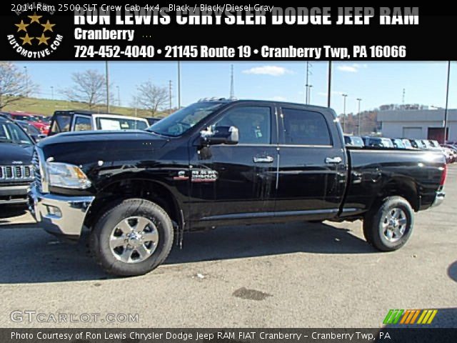 2014 Ram 2500 SLT Crew Cab 4x4 in Black