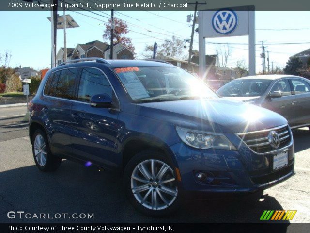 2009 Volkswagen Tiguan SEL in Sapphire Blue Metallic