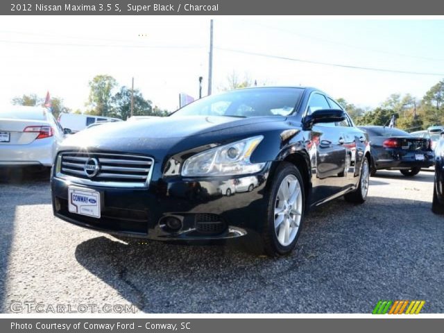 2012 Nissan Maxima 3.5 S in Super Black