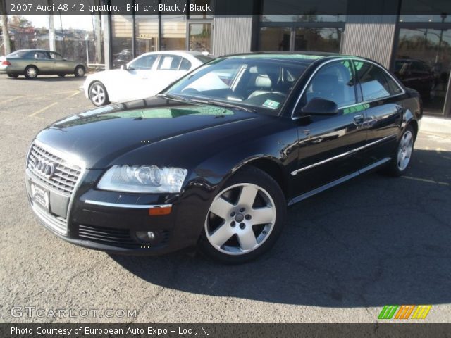 2007 Audi A8 4.2 quattro in Brilliant Black