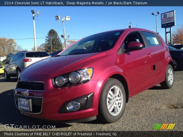 2014 Chevrolet Sonic LT Hatchback in Deep Magenta Metallic