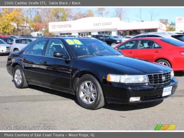 2000 Cadillac Seville STS in Sable Black