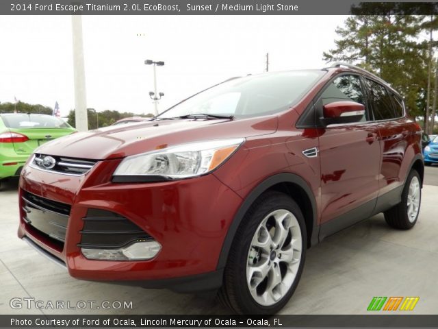 2014 Ford Escape Titanium 2.0L EcoBoost in Sunset