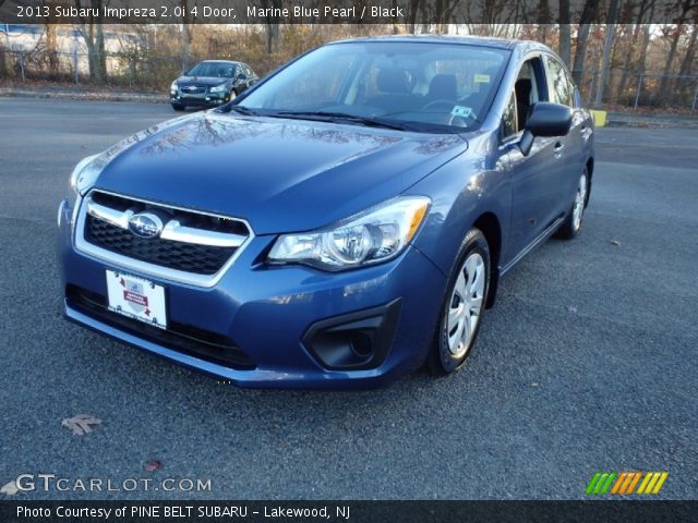 2013 Subaru Impreza 2.0i 4 Door in Marine Blue Pearl
