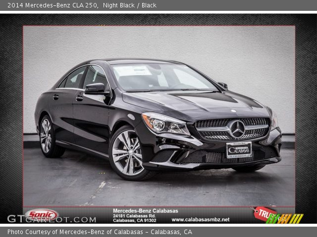 2014 Mercedes-Benz CLA 250 in Night Black