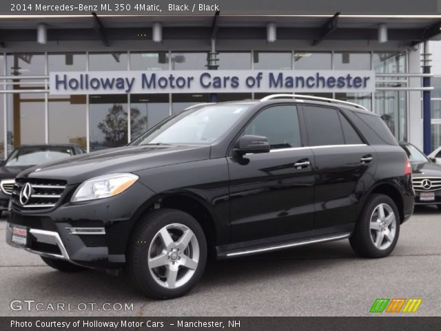 2014 Mercedes-Benz ML 350 4Matic in Black