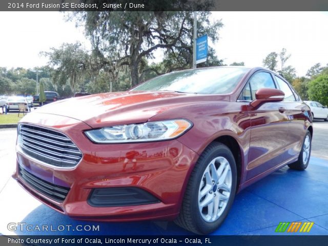 2014 Ford Fusion SE EcoBoost in Sunset