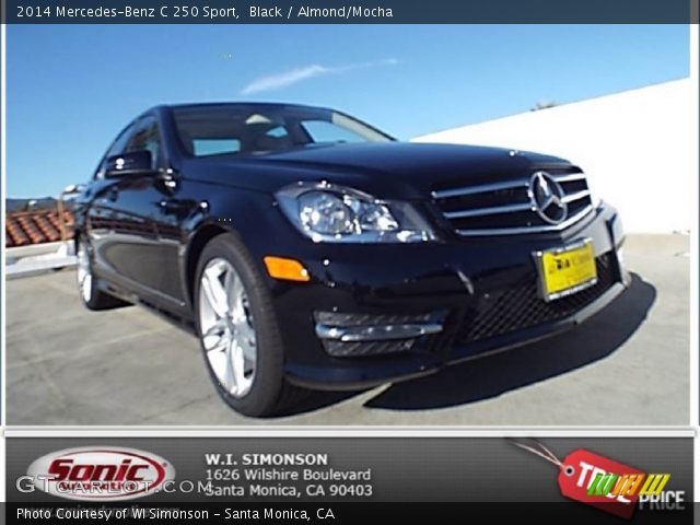 2014 Mercedes-Benz C 250 Sport in Black