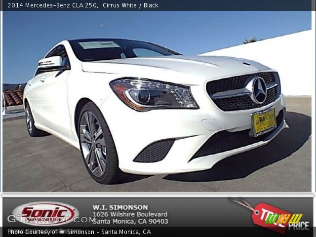 2014 Mercedes-Benz CLA 250 in Cirrus White