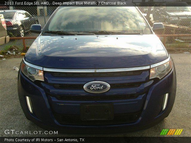 2013 Ford Edge SEL AWD in Deep Impact Blue Metallic