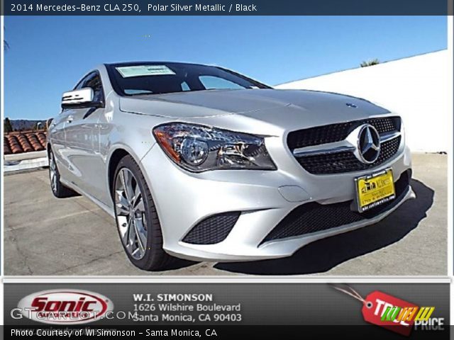 2014 Mercedes-Benz CLA 250 in Polar Silver Metallic