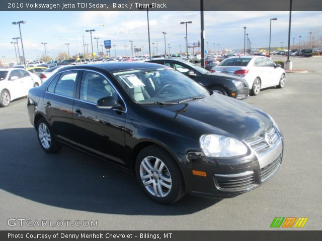 2010 Volkswagen Jetta TDI Sedan in Black