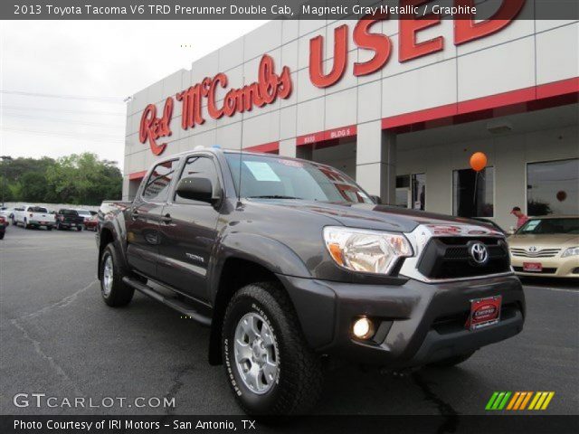 2013 Toyota Tacoma V6 TRD Prerunner Double Cab in Magnetic Gray Metallic