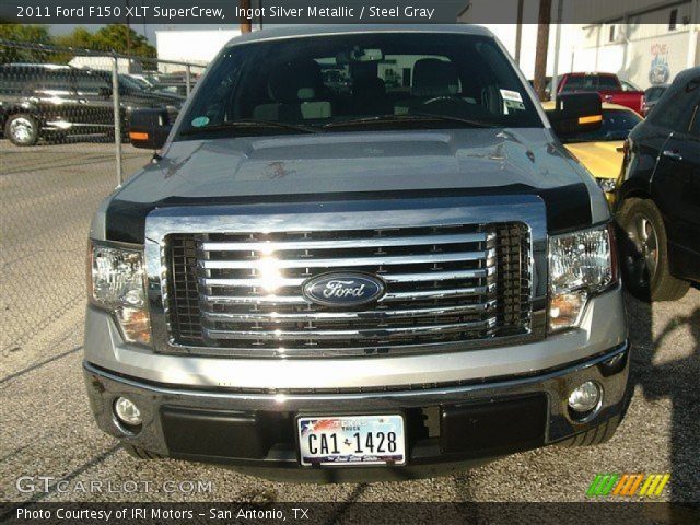 2011 Ford F150 XLT SuperCrew in Ingot Silver Metallic