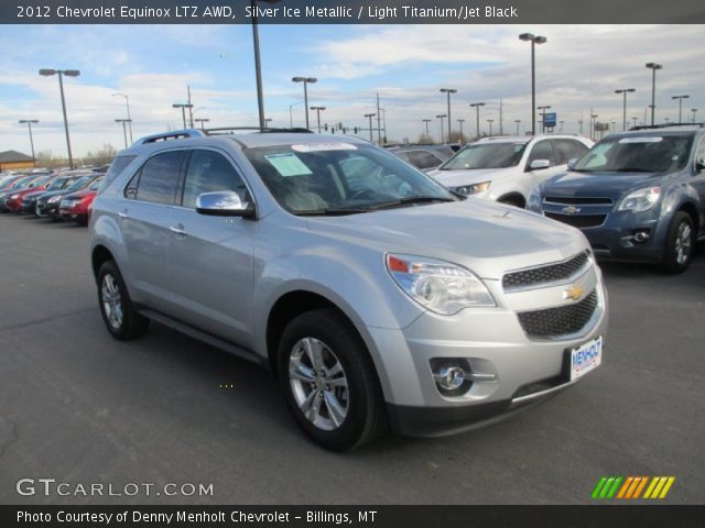 2012 Chevrolet Equinox LTZ AWD in Silver Ice Metallic