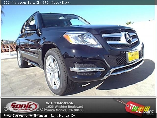 2014 Mercedes-Benz GLK 350 in Black