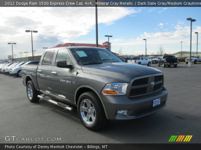 2012 Dodge Ram 1500 Express Crew Cab 4x4 in Mineral Gray Metallic