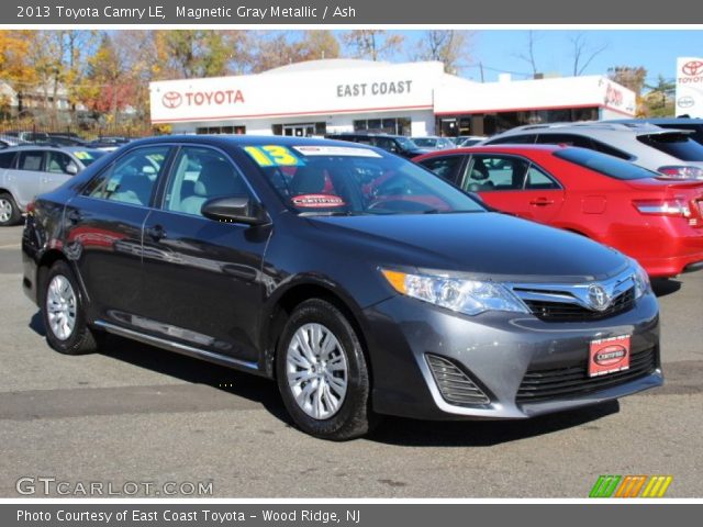 2013 Toyota Camry LE in Magnetic Gray Metallic