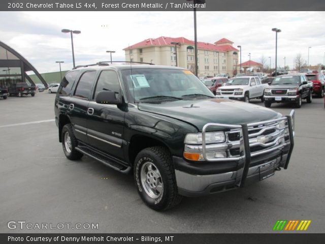 2002 Chevrolet Tahoe LS 4x4 in Forest Green Metallic
